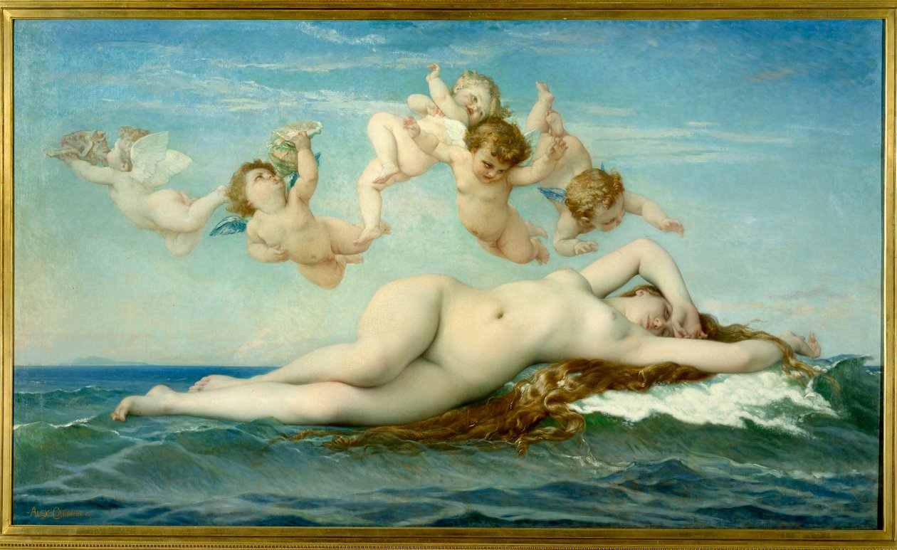 Alexandre Cabanel (1823-1889) 1863 Güneş tarafından Venüs