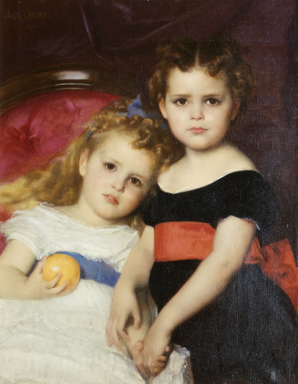 Sutton Kızkardeşler, 1871 by Alexandre Cabanel