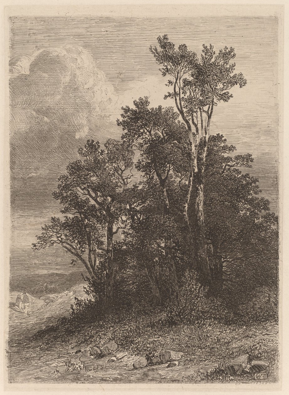 Ağaç Korusu by Alexandre Calame