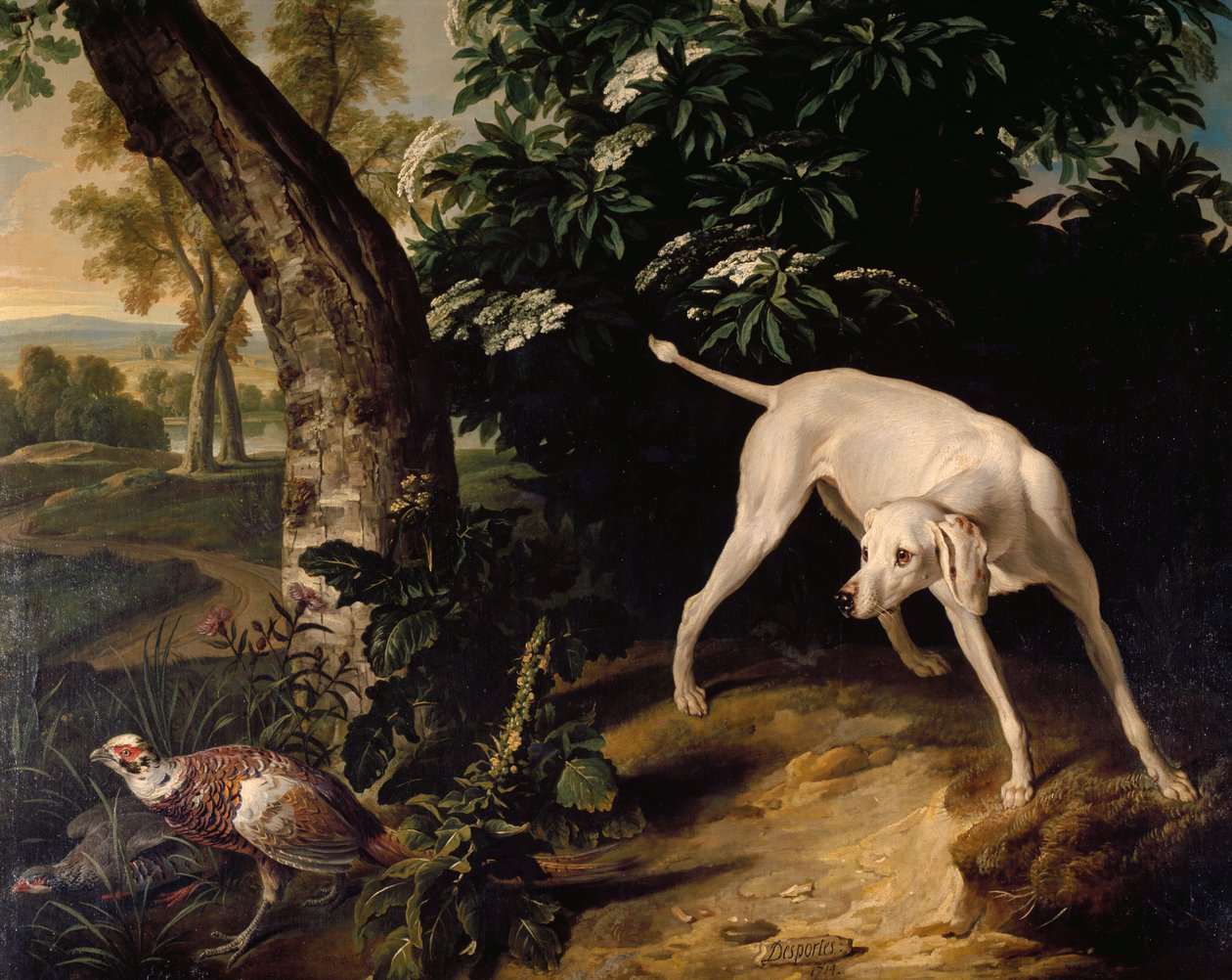 Av sahnesi, Alexandre-Francois Desportes (1661-1743), Fransa