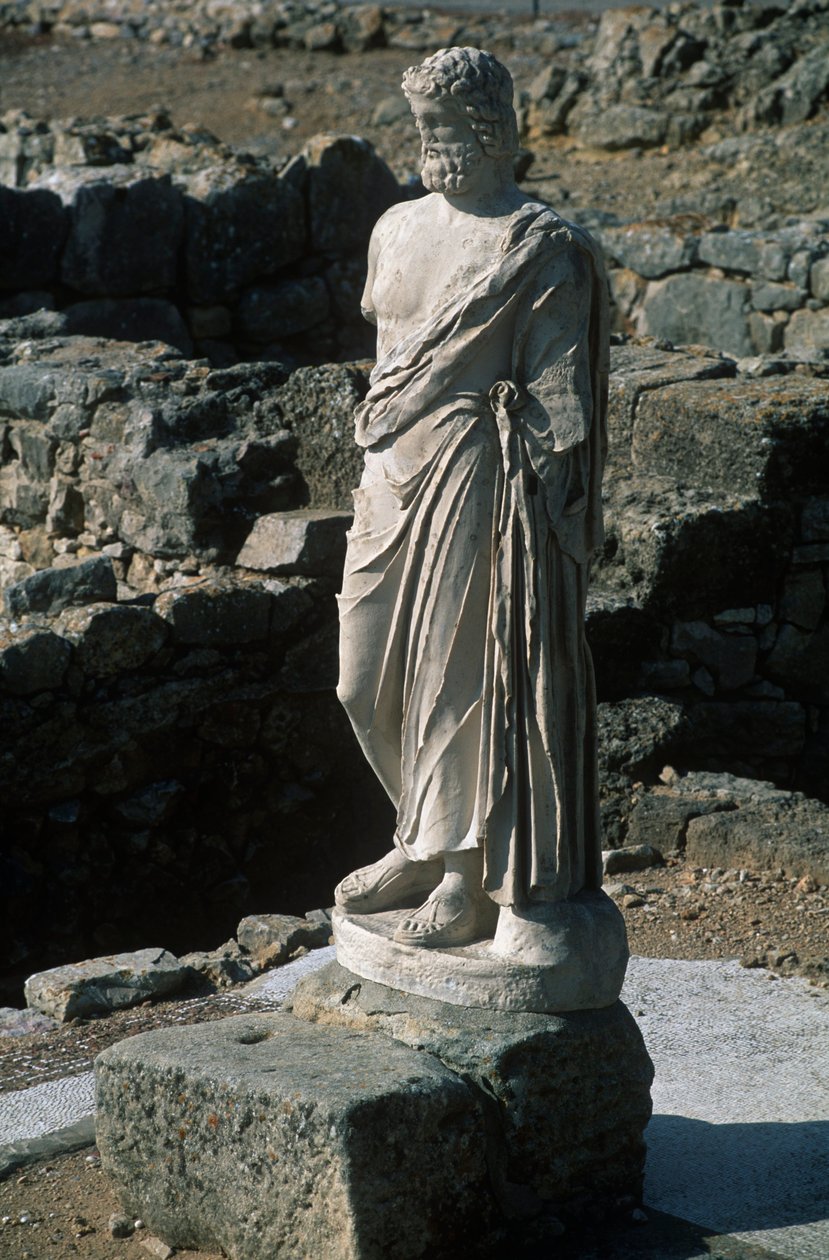 İspanya, Katalonya, La Escala, Yunan Ampurias, Asklepios Heykeli by Nicolas Toussaint Charlet