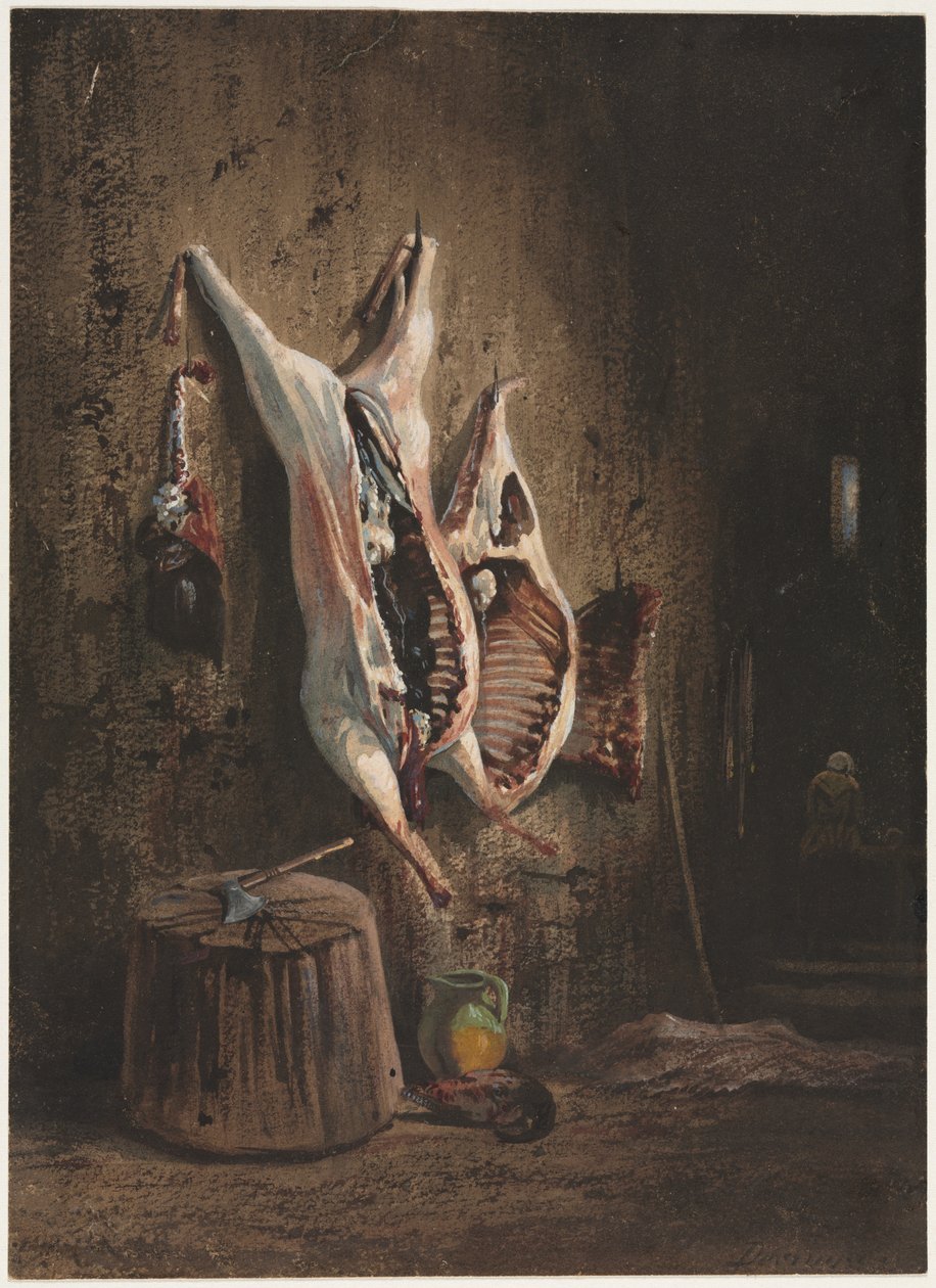 Karkaslar, 1840-1860. by Alexandre Gabriel Decamps