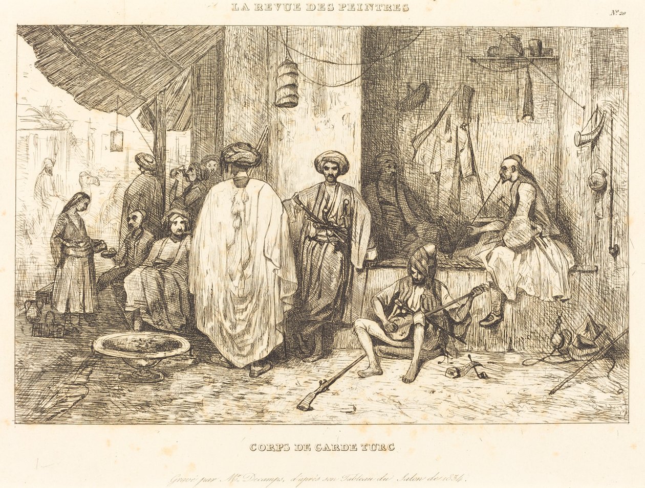 Muhafız Evi by Alexandre Gabriel Decamps
