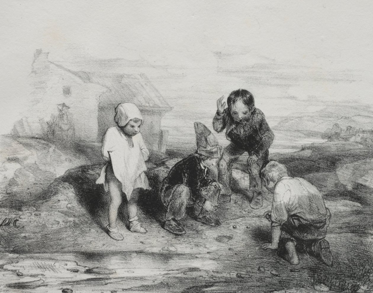 Karar Veren Atış by Alexandre Gabriel Decamps