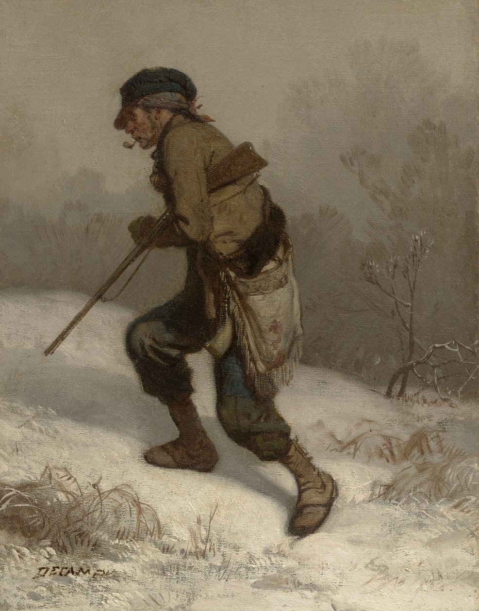 Kaçak Avcı, c.1847 by Alexandre Gabriel Decamps