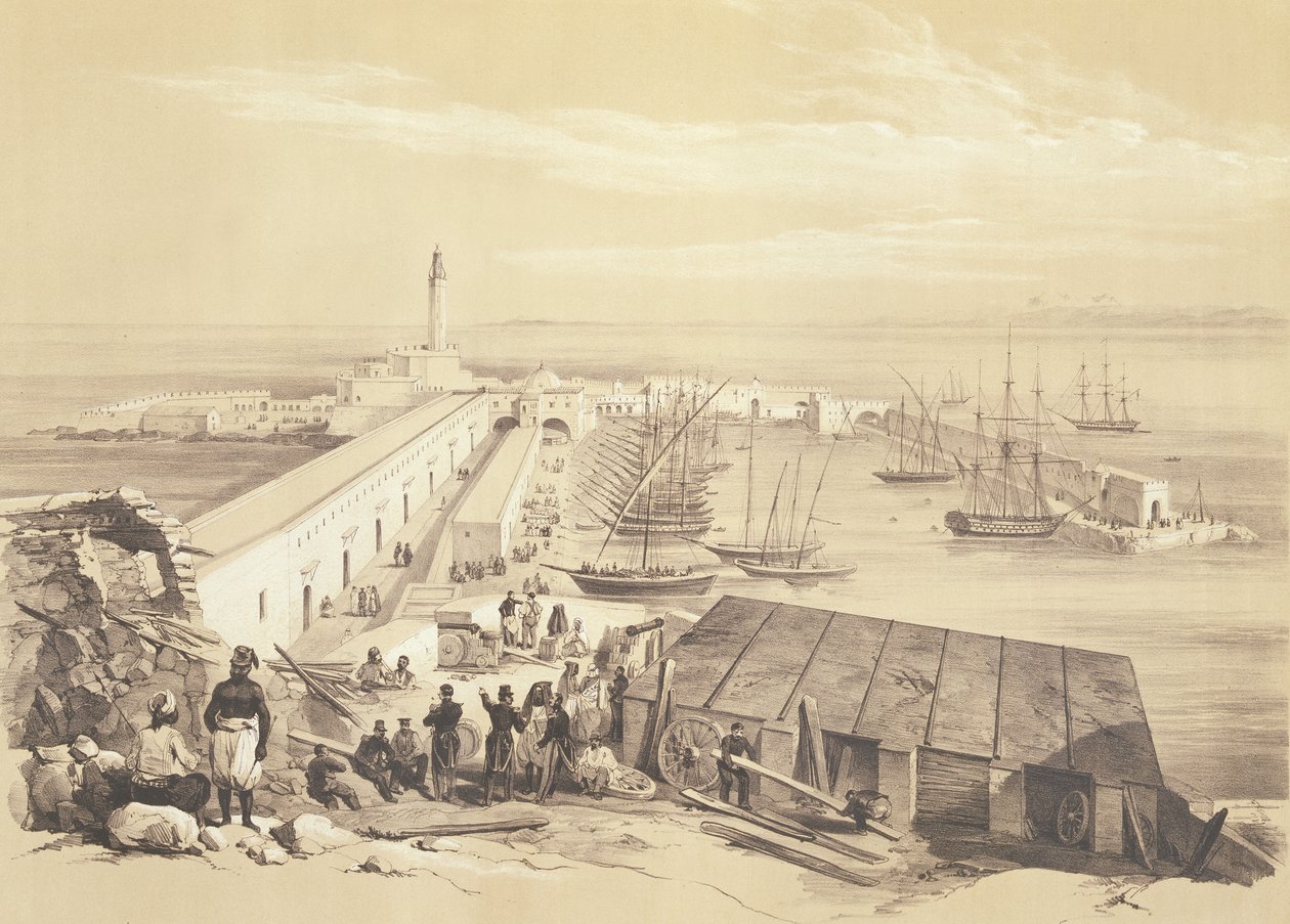 Cezayir Limanı ve İskelesi, 1830