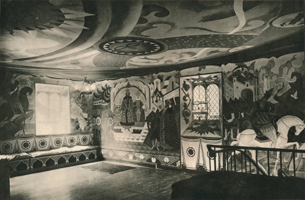 Bir Salondaki Süslemeler, c1927 by Alexandre Jacovleff