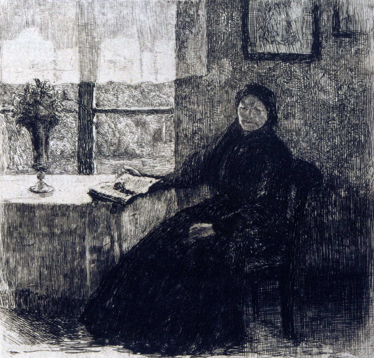 Büyükanne, 1909 by Alexandre Lunois