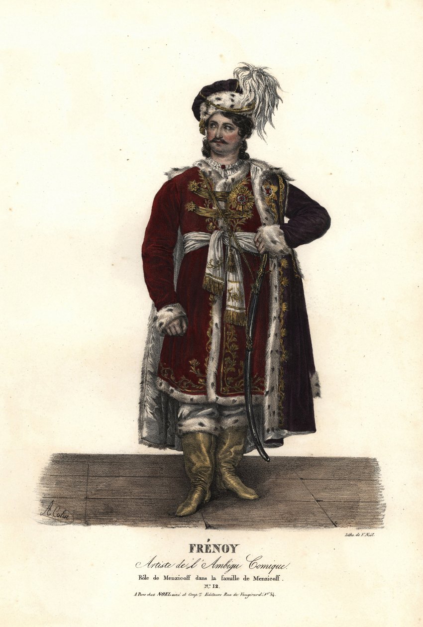 Jean Audeville Fresnoy, J-J-M Duperche, Ambigu Comique tarafından La Famille de Menzicoff