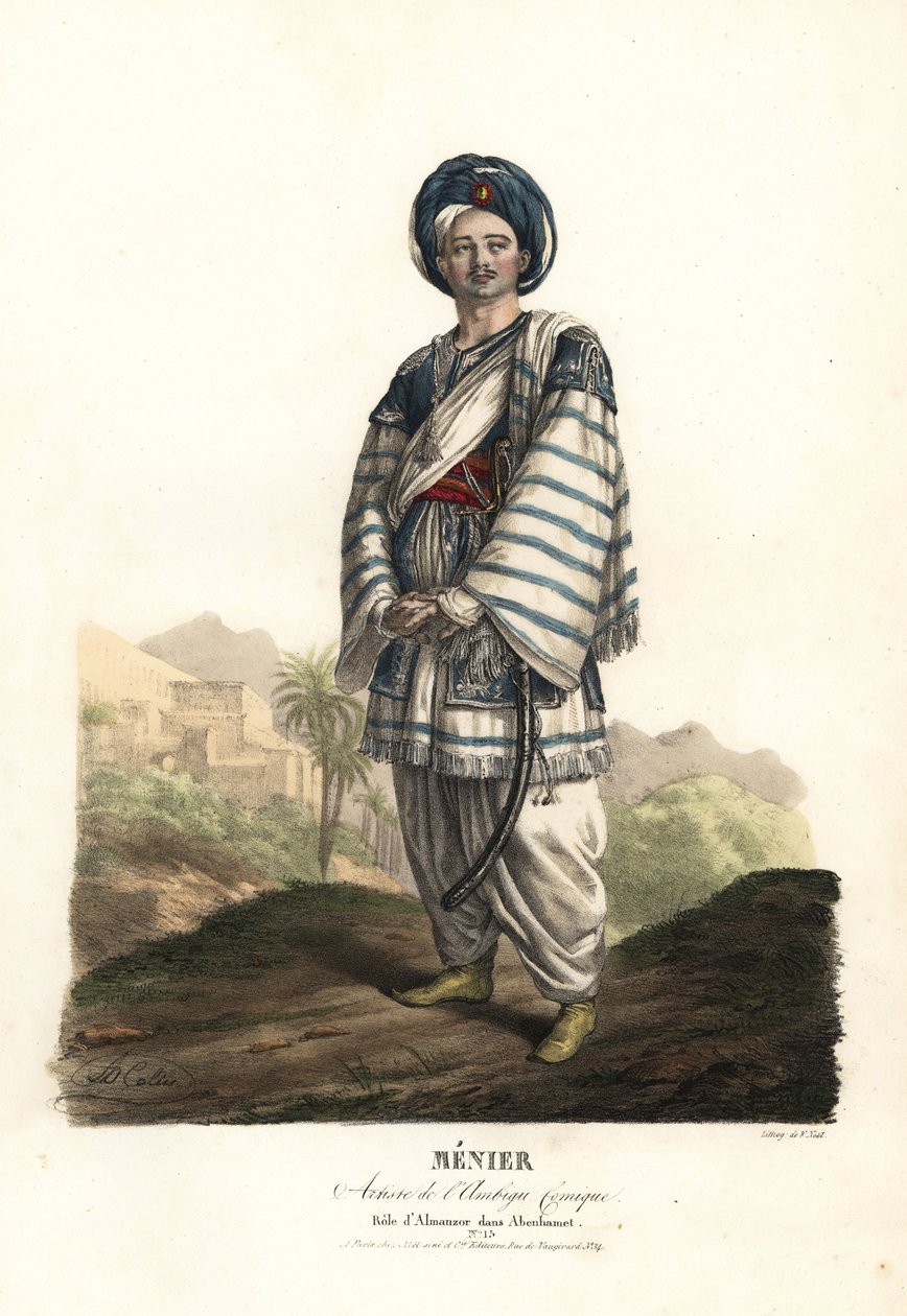 Paulin Menier, Anne-Honore-Joseph Duveyrier tarafından Abenhamet