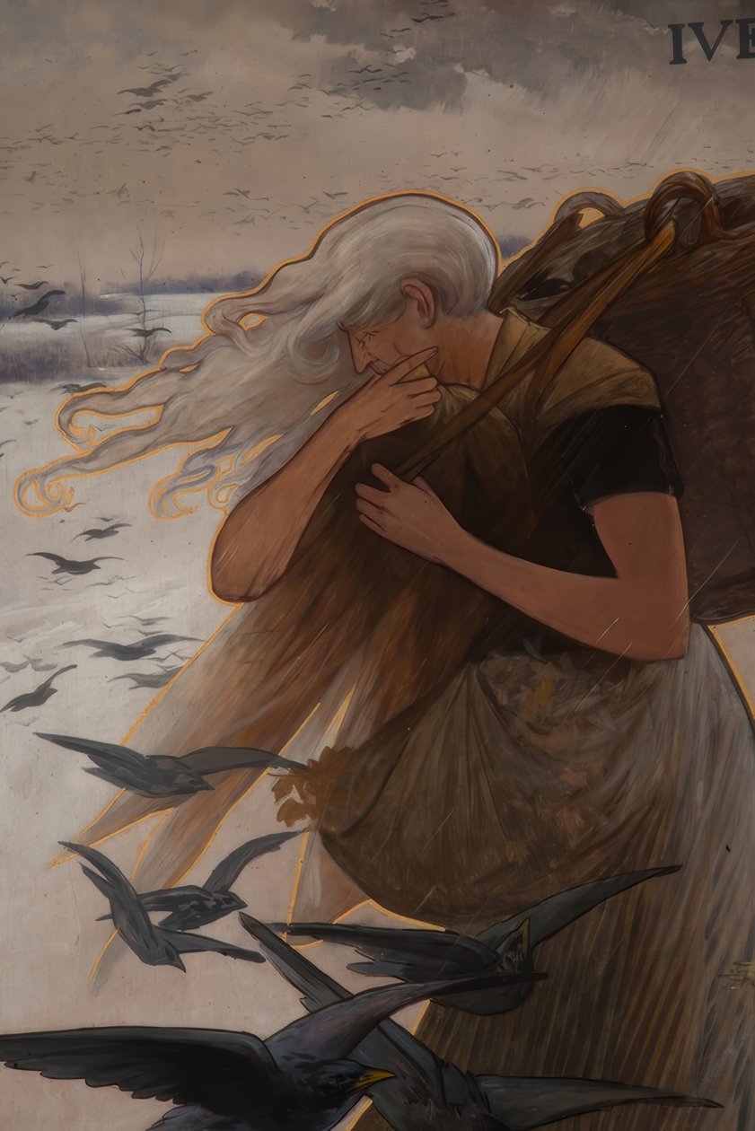 Kış Alegorisi by Alexandre de Riquer