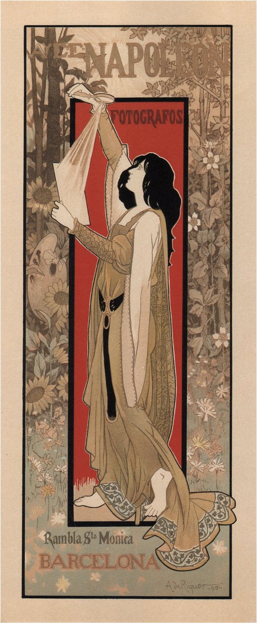 Napolyon Fotoğraf Şirketi, 1895 by Alexandre de Riquer