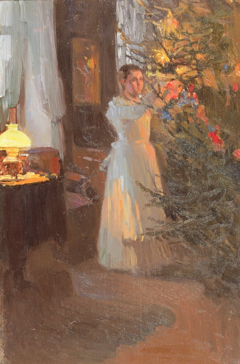Noel Ağacı, 1910 by Alexei Mikhailovich Korin