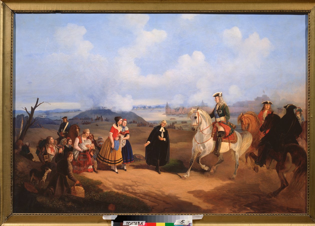 Papaz Johann Ernst Gluck (veya Gliks by Alexei Alexandrovich Vasilyev