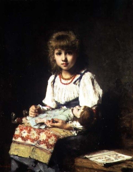 anne oynamak by Alexei Alexevich Harlamoff