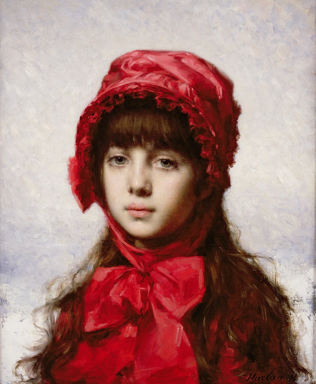 kırmızı bone by Alexei Alexevich Harlamoff