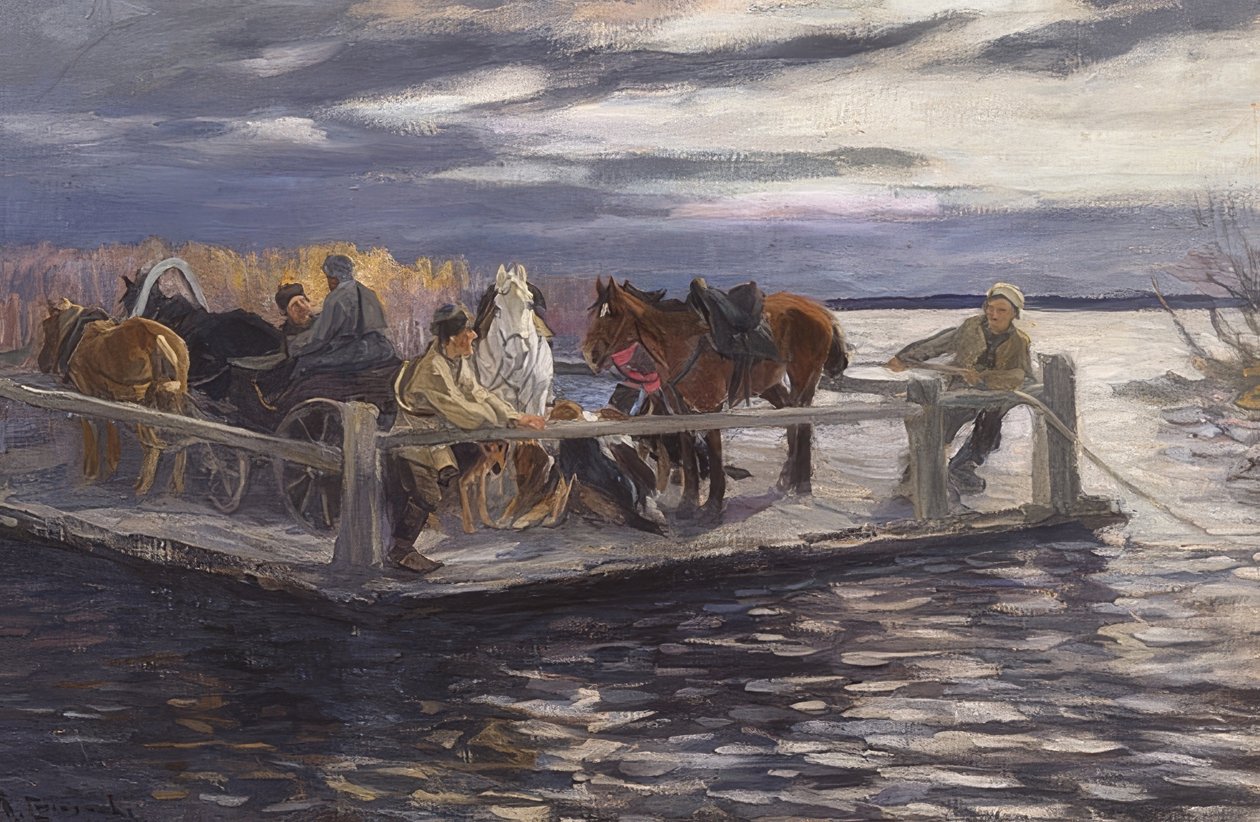 Bir feribot by Alexei Steipanovitch Stepanov