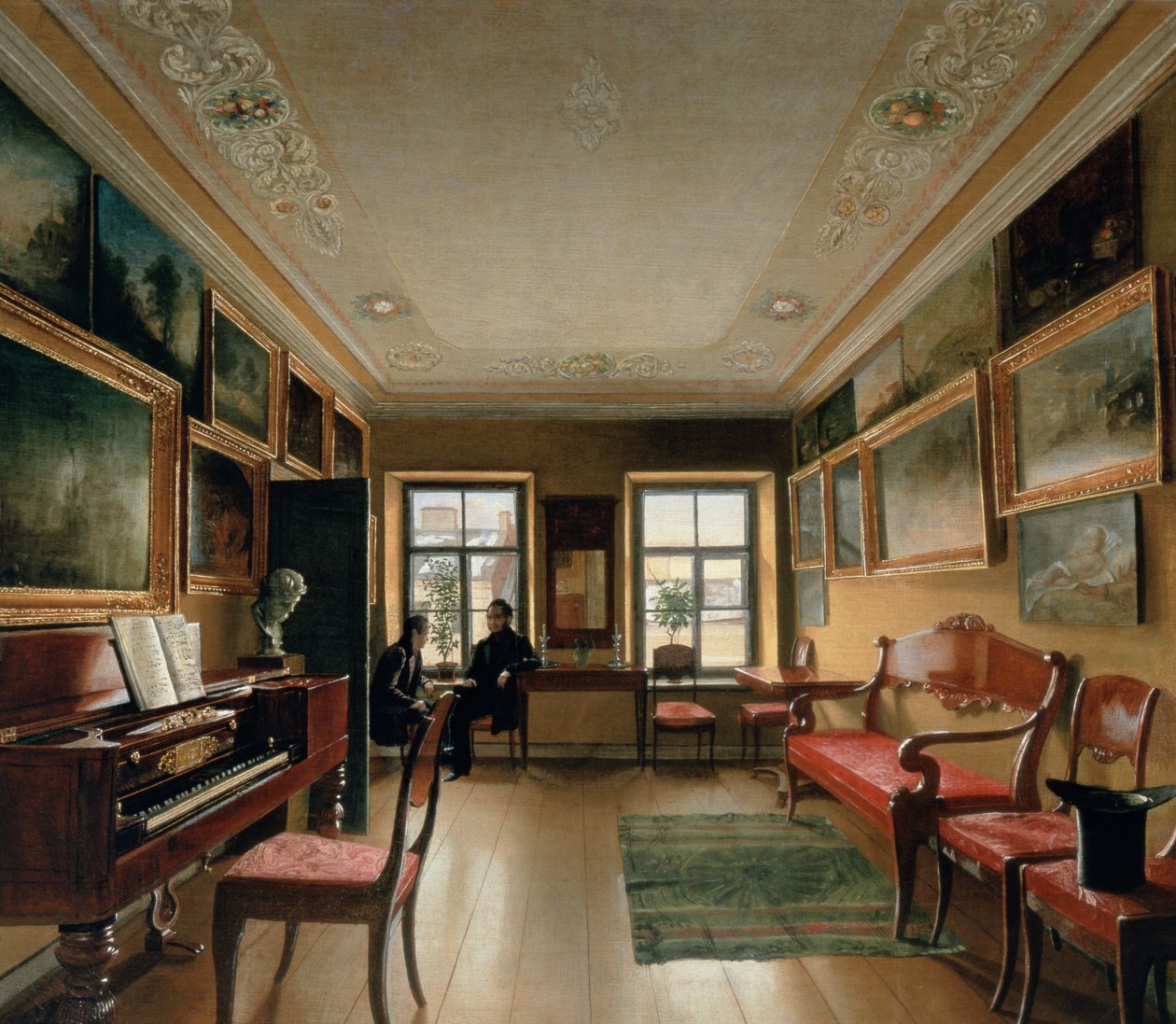 Bir Malikanenin İçi, 1830