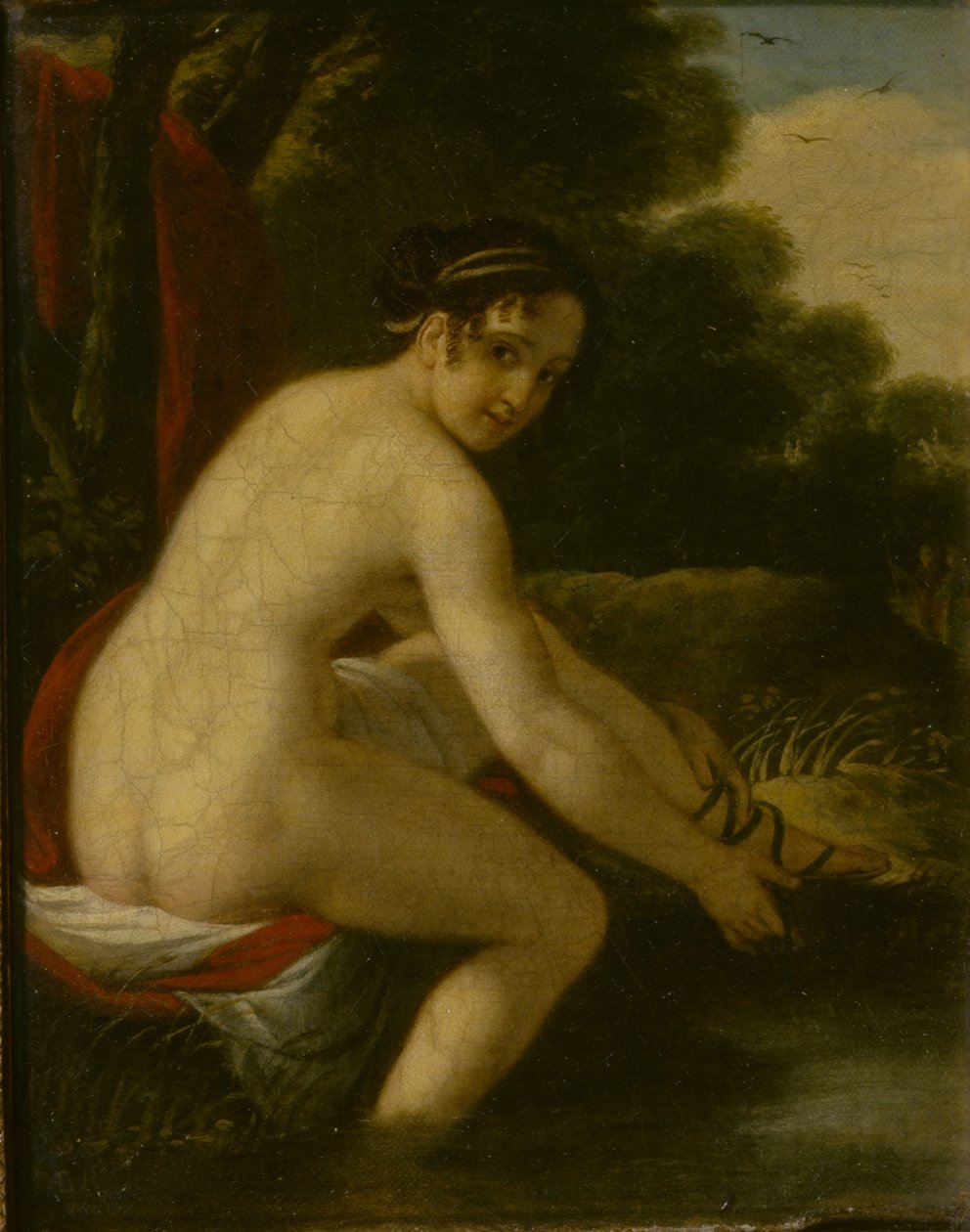 Susanna Hamamında, 1813 by Alexei Yegorovich Yegorov