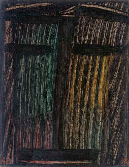 çalılıkta by Alexej von Jawlensky