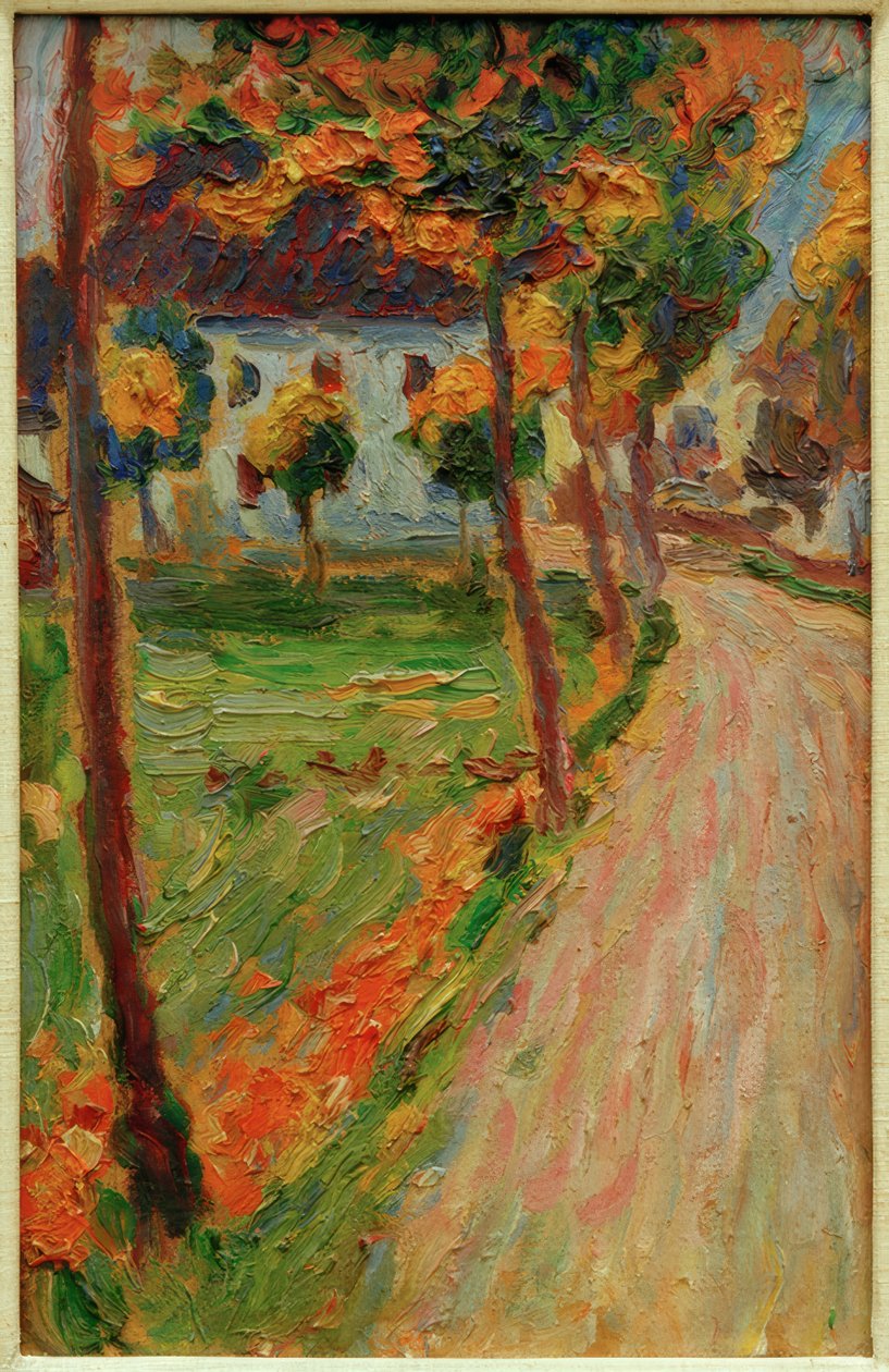 A. v. Jawlensky, Landstraße by Alexej von Jawlensky
