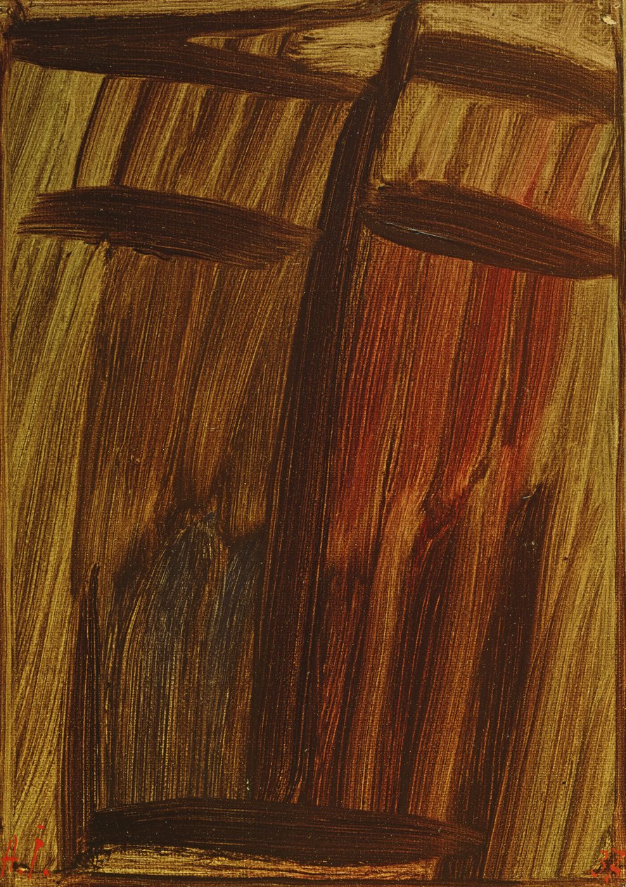 Büyük Meditasyon X, 1937 by Alexej von Jawlensky