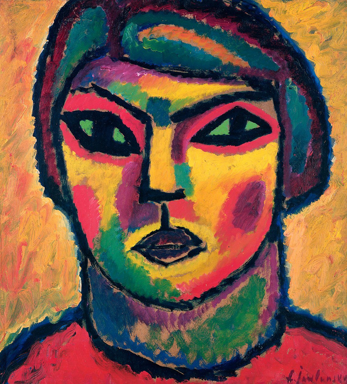 Olgunluk, c.1912 by Alexej von Jawlensky