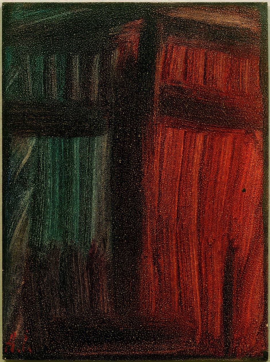 Meditasyon: İki renk ses by Alexej von Jawlensky