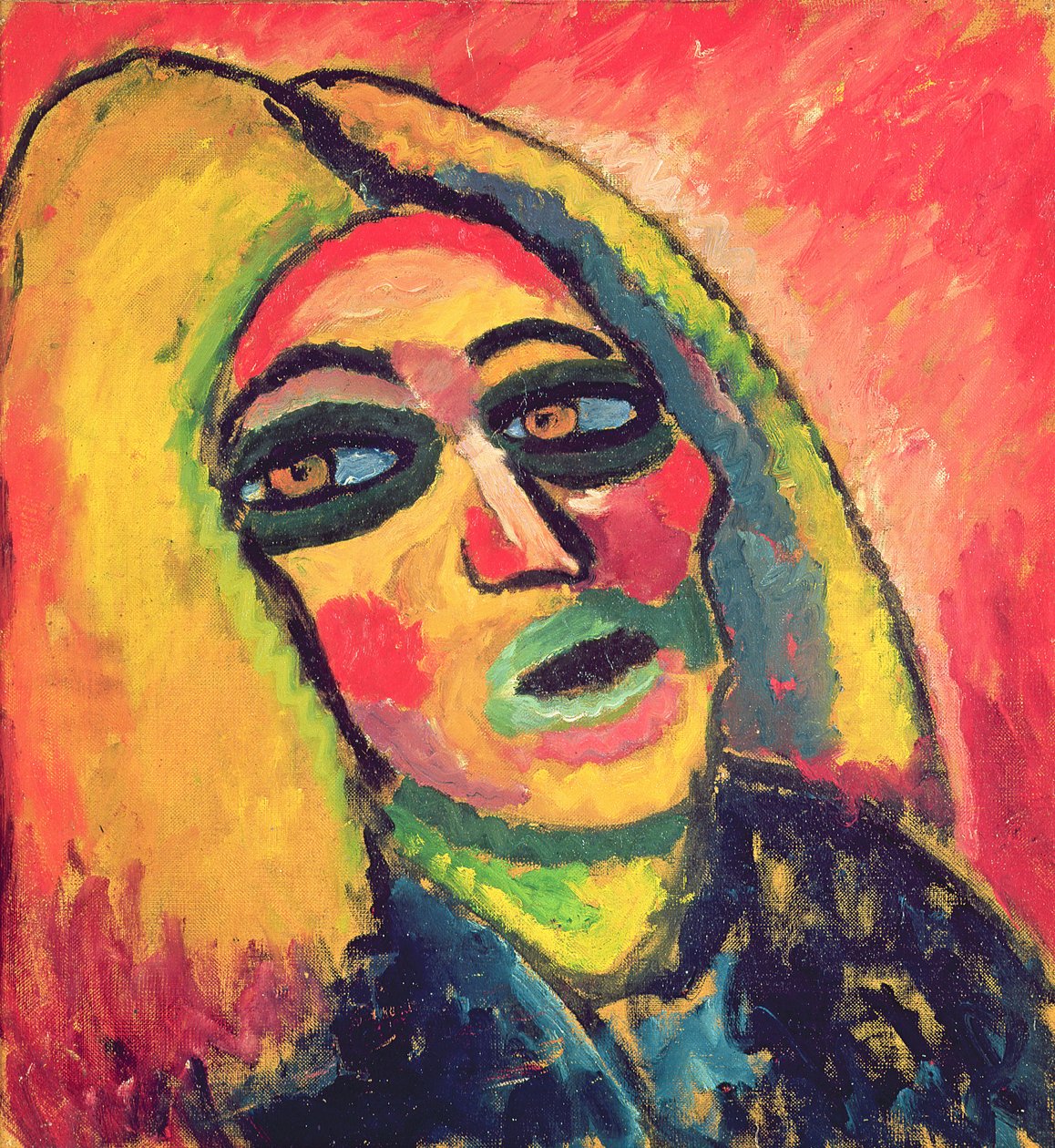 Bir Kadının Portresi, 1912 by Alexej von Jawlensky