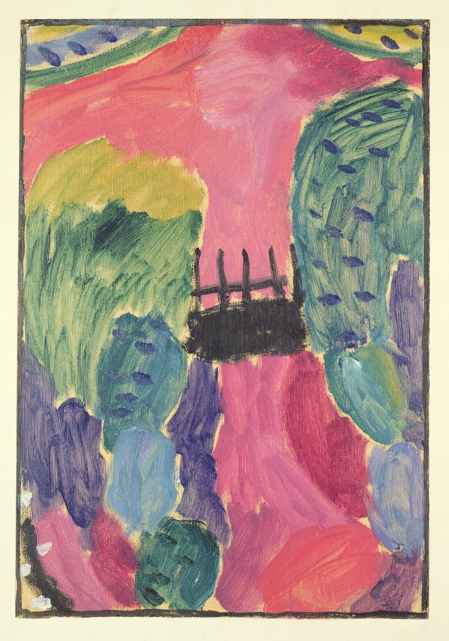 Kızıl Yol, 1915 by Alexej von Jawlensky