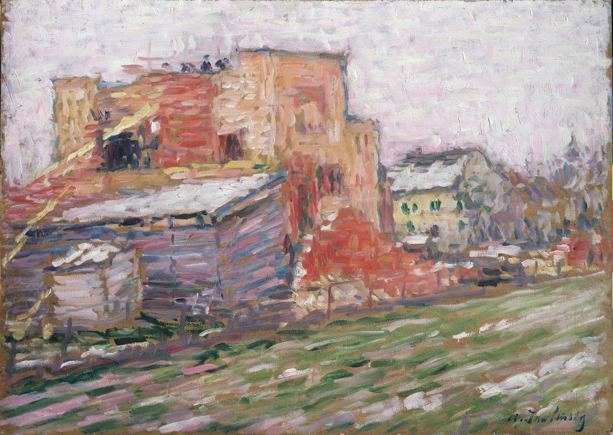 Bir sokak, 1905 by Alexej von Jawlensky