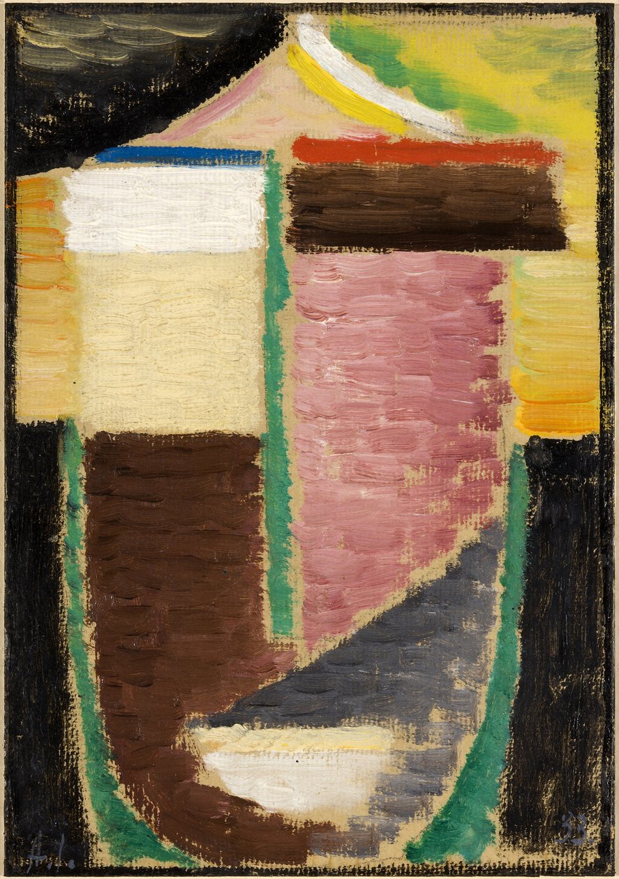 Soyut Kafa, 1933 by Alexej von Jawlensky