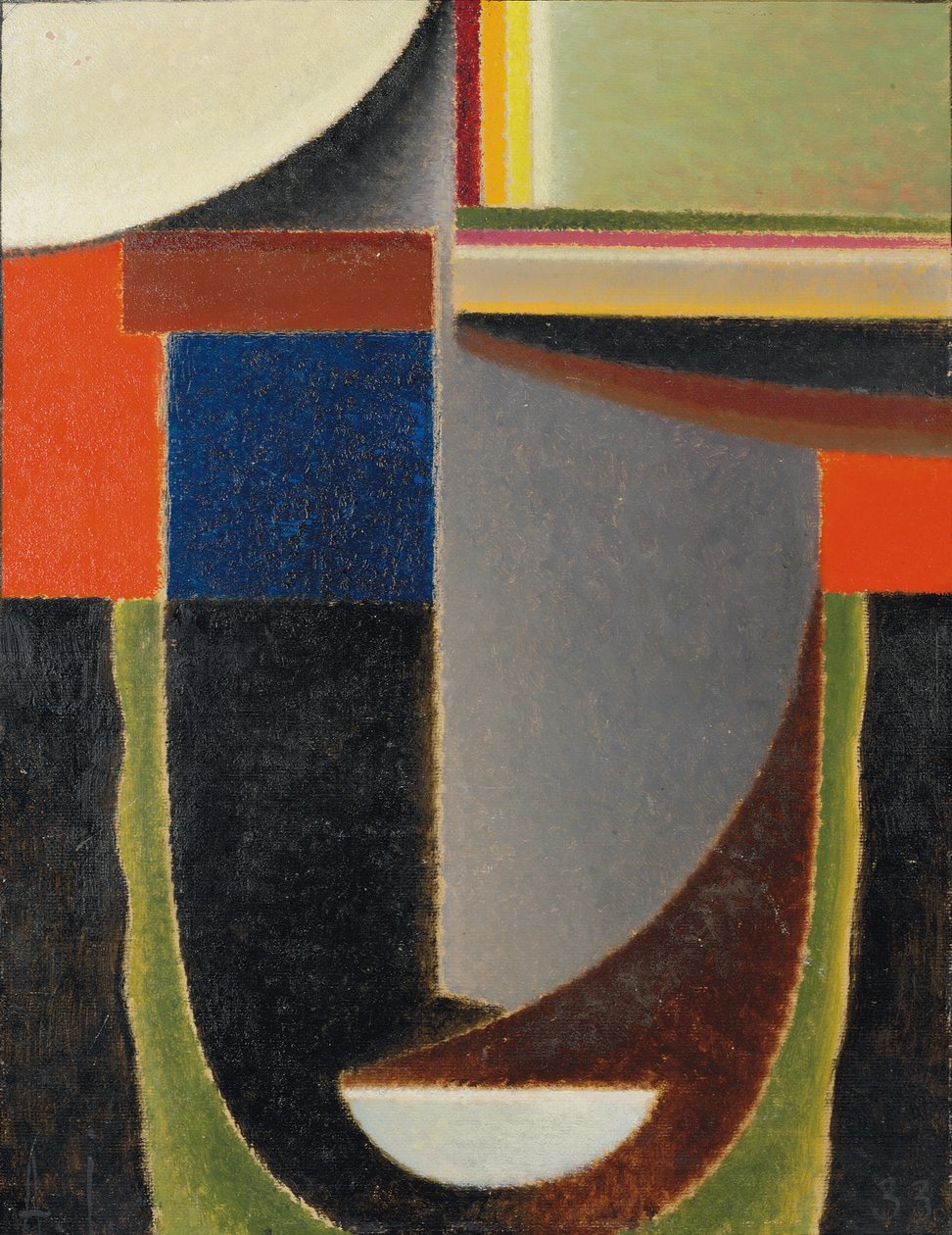 Soyut Kafa: Andante; Soyut Kafa: Andante, 1933 by Alexej von Jawlensky