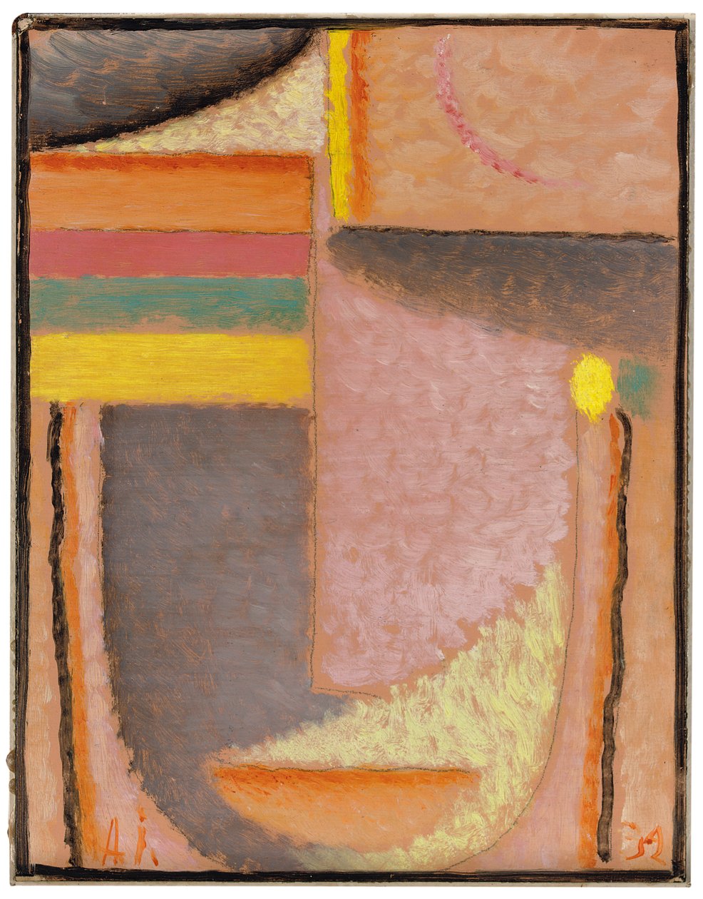 Soyut Kafa: Parthenon, 1932 by Alexej von Jawlensky