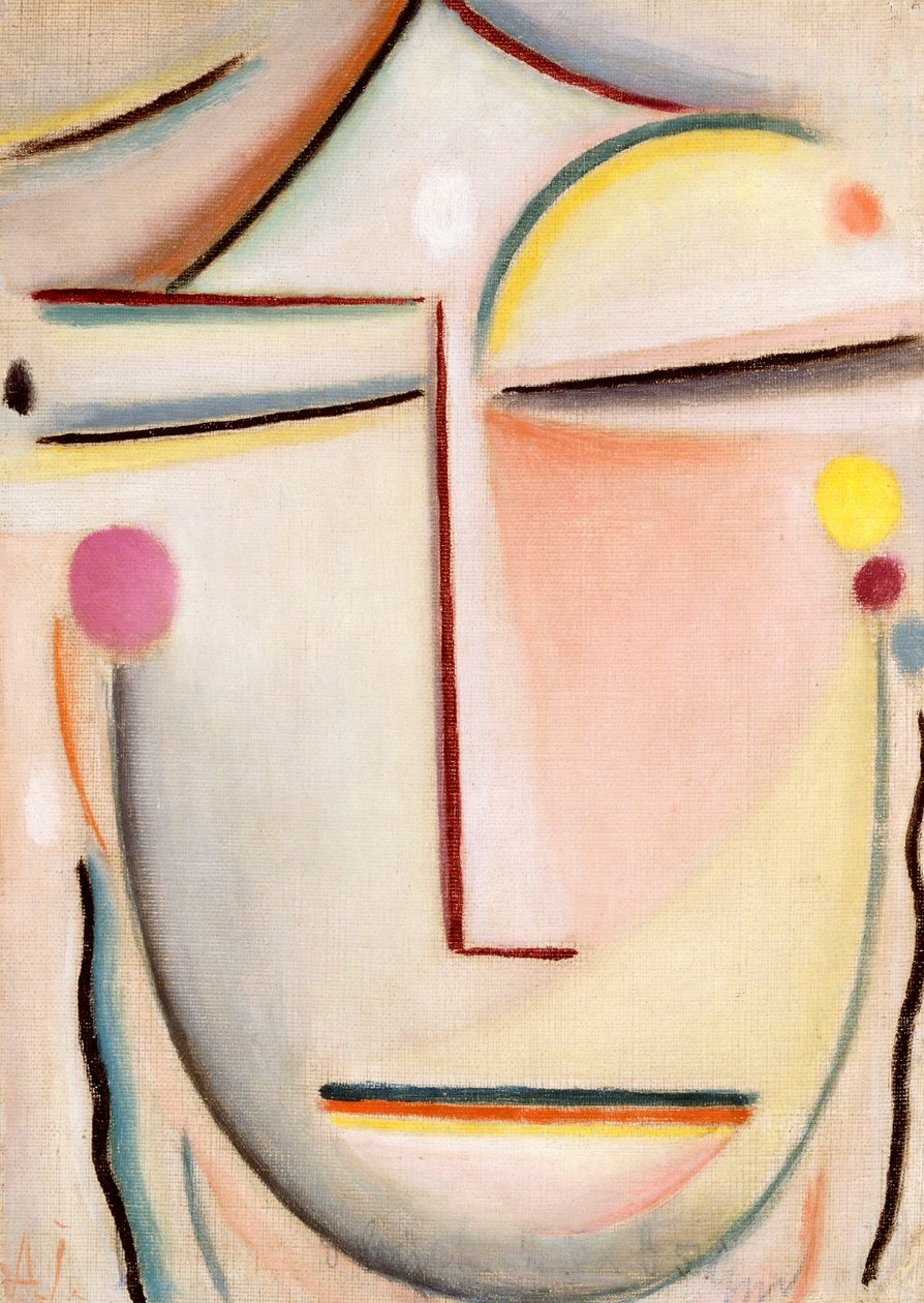 Bir Kafanın Özeti: Sabah ışığı, c.1920 by Alexej von Jawlensky