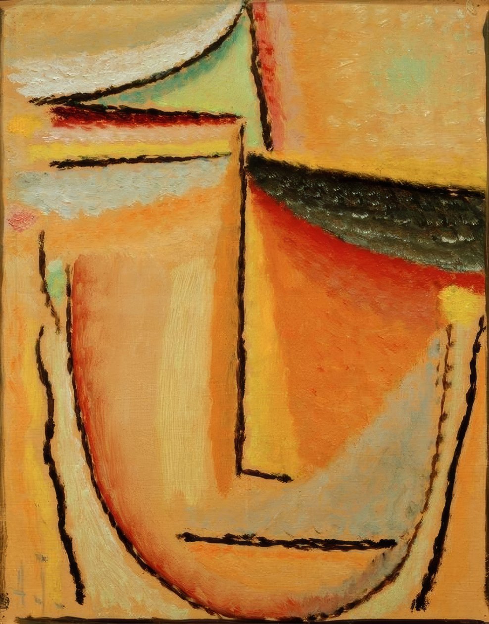 soyut kafa by Alexej von Jawlensky