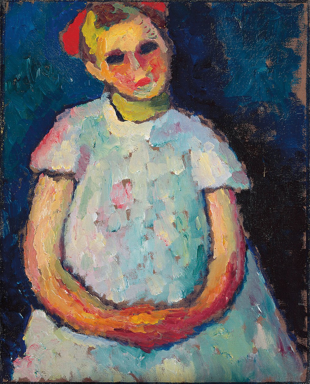 Elleri Katlanmış Çocuk, c. 1909 by Alexej von Jawlensky