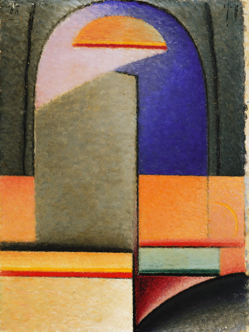 Akşam; Akşam, 1929-30 by Alexej von Jawlensky