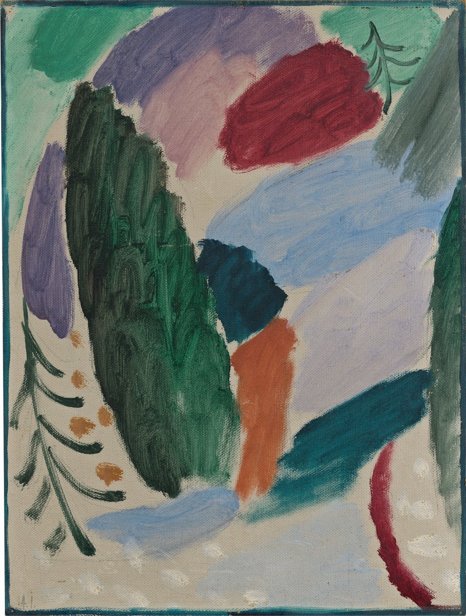 soğuk gün by Alexej von Jawlensky