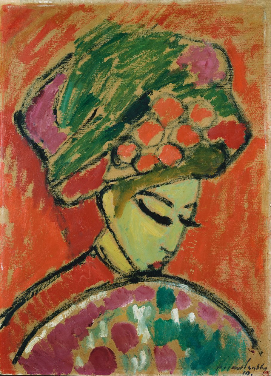 Türbanlı Kız by Alexej von Jawlensky