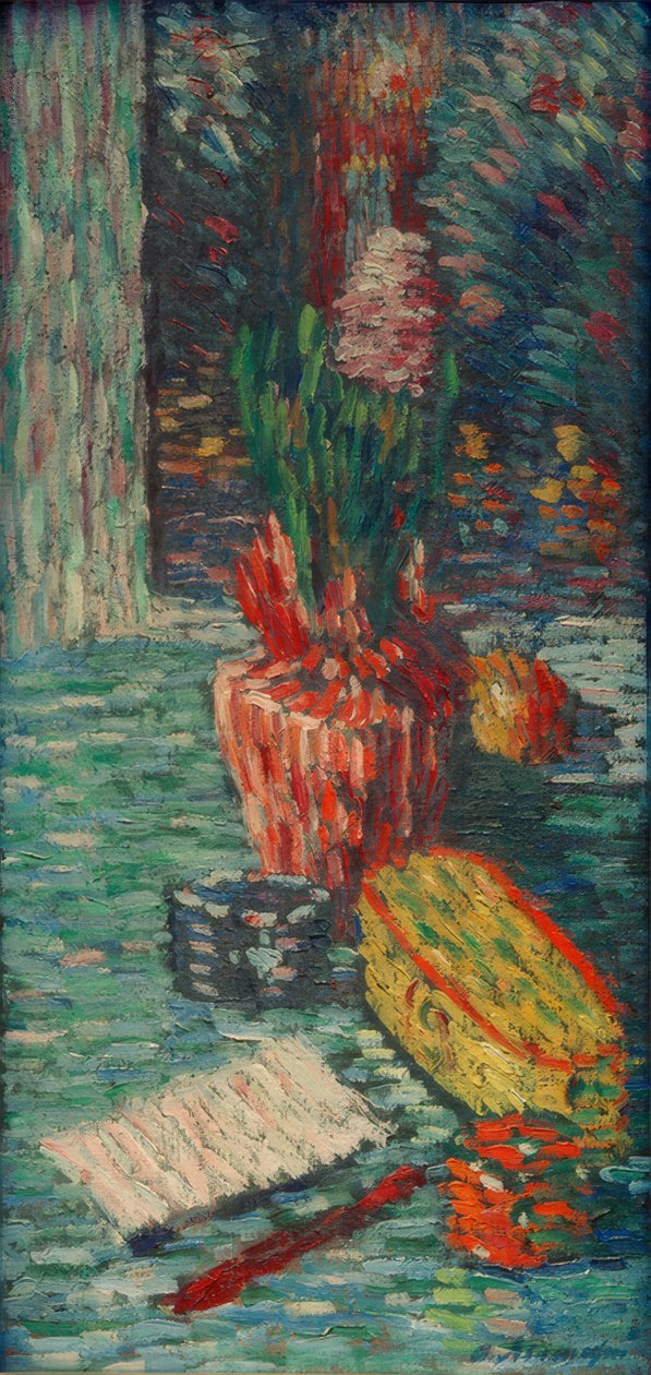 sümbül uzatılmış by Alexej von Jawlensky
