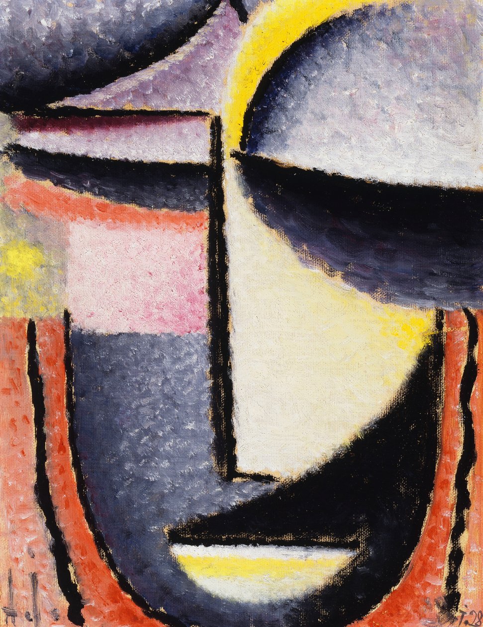 İç Görüş, 1928 by Alexej von Jawlensky