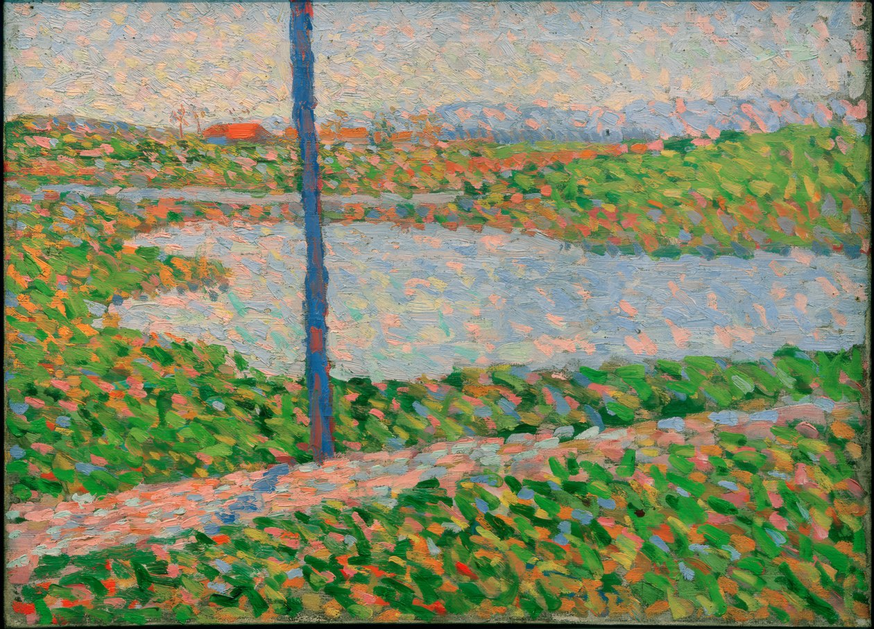 Göl ile manzara by Alexej von Jawlensky