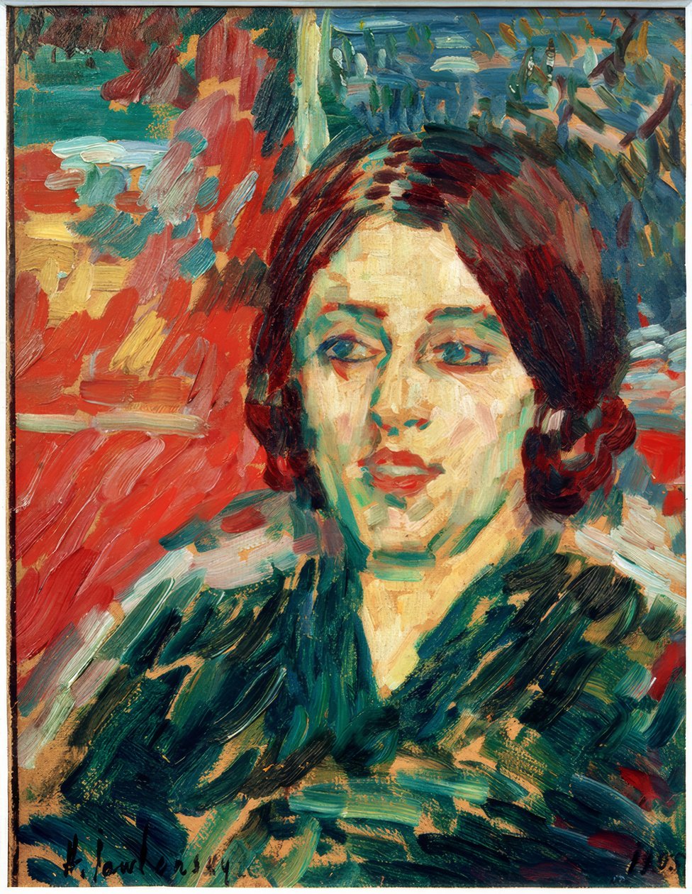 Madam Curie ben by Alexej von Jawlensky