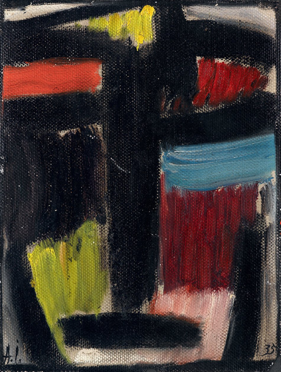 Meditasyon - Oeuvre de Alexei von Jawlensky (Alexei von Jawlensky, Alexej von Javlenski) (1864-1941), huile sur karton by Alexej von Jawlensky