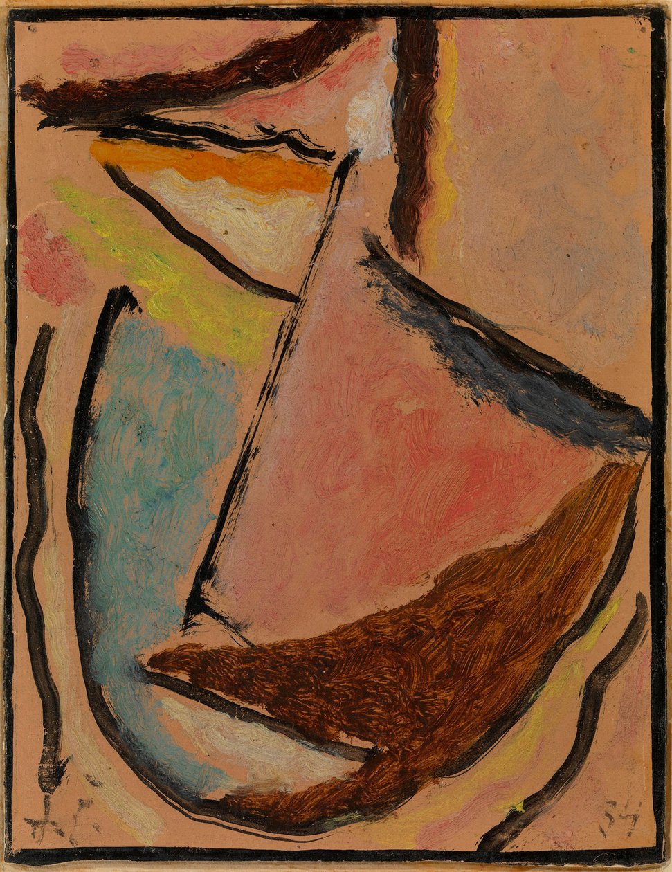Meditasyon Küçük Soyut Kafa, 1934 by Alexej von Jawlensky