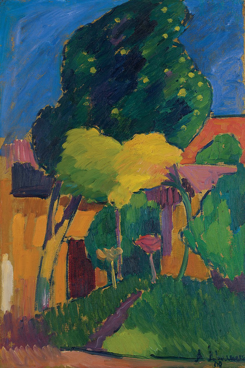 Murnau, 1908 by Alexej von Jawlensky