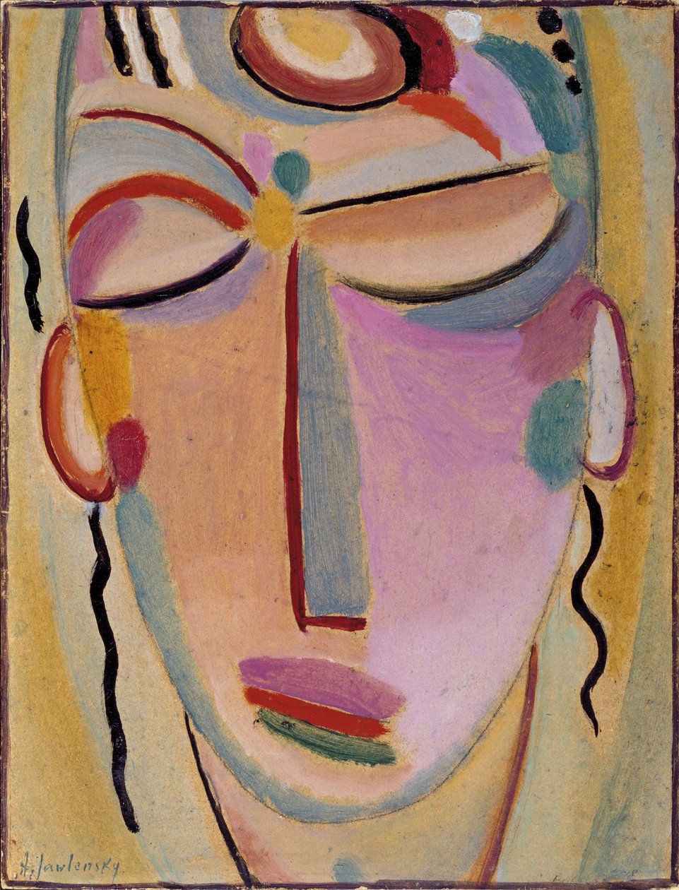 Mistik Kafa: Meditasyon by Alexej von Jawlensky