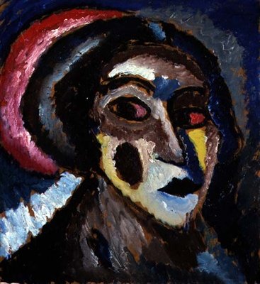 Portre Klamm by Alexej von Jawlensky
