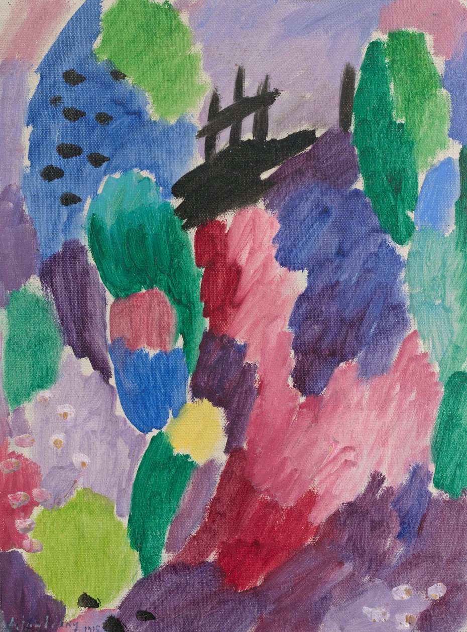 Kırmızı Yol, St. Prex by Alexej von Jawlensky